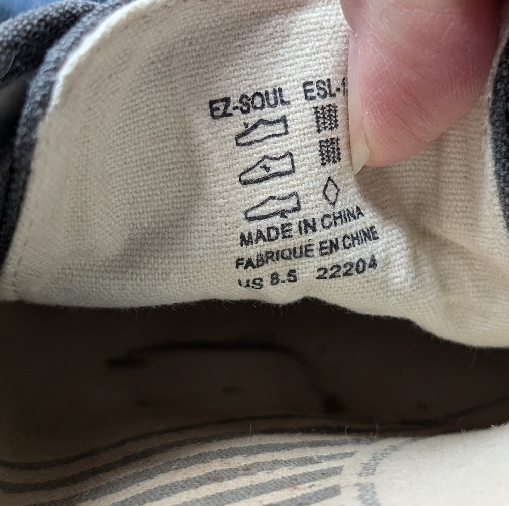 Taos EZ Soul Slip on Canvas. Sneaker - Picture 3 of 4